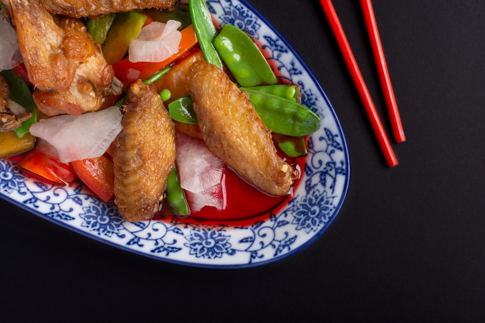 ALITAS FRITAS CON TAMARINDO