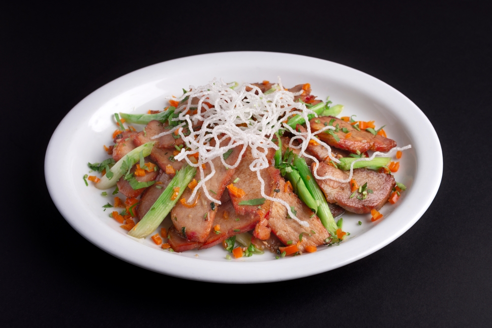 CHANCHO ASADO CON AJO